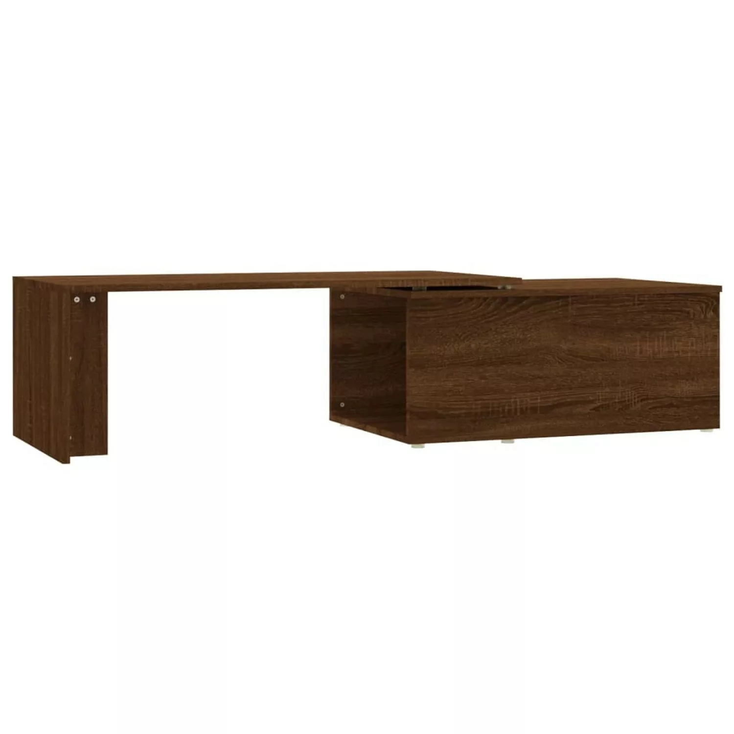 vidaXL Couchtisch Braun Eichen-Optik 150x50x35 cm Holzwerkstoff günstig online kaufen