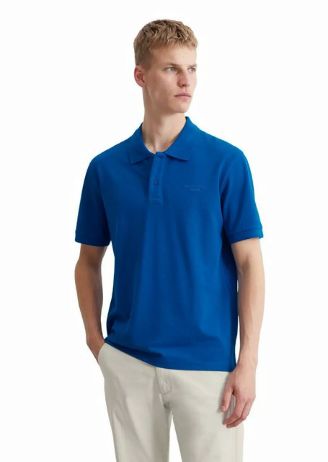 Marc O'Polo DENIM Poloshirt aus reiner Bio-Baumwolle günstig online kaufen