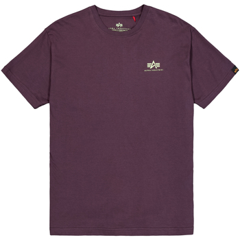 Alpha Industries  T-Shirts & Poloshirts Basic T-Shirt SL - Plum günstig online kaufen