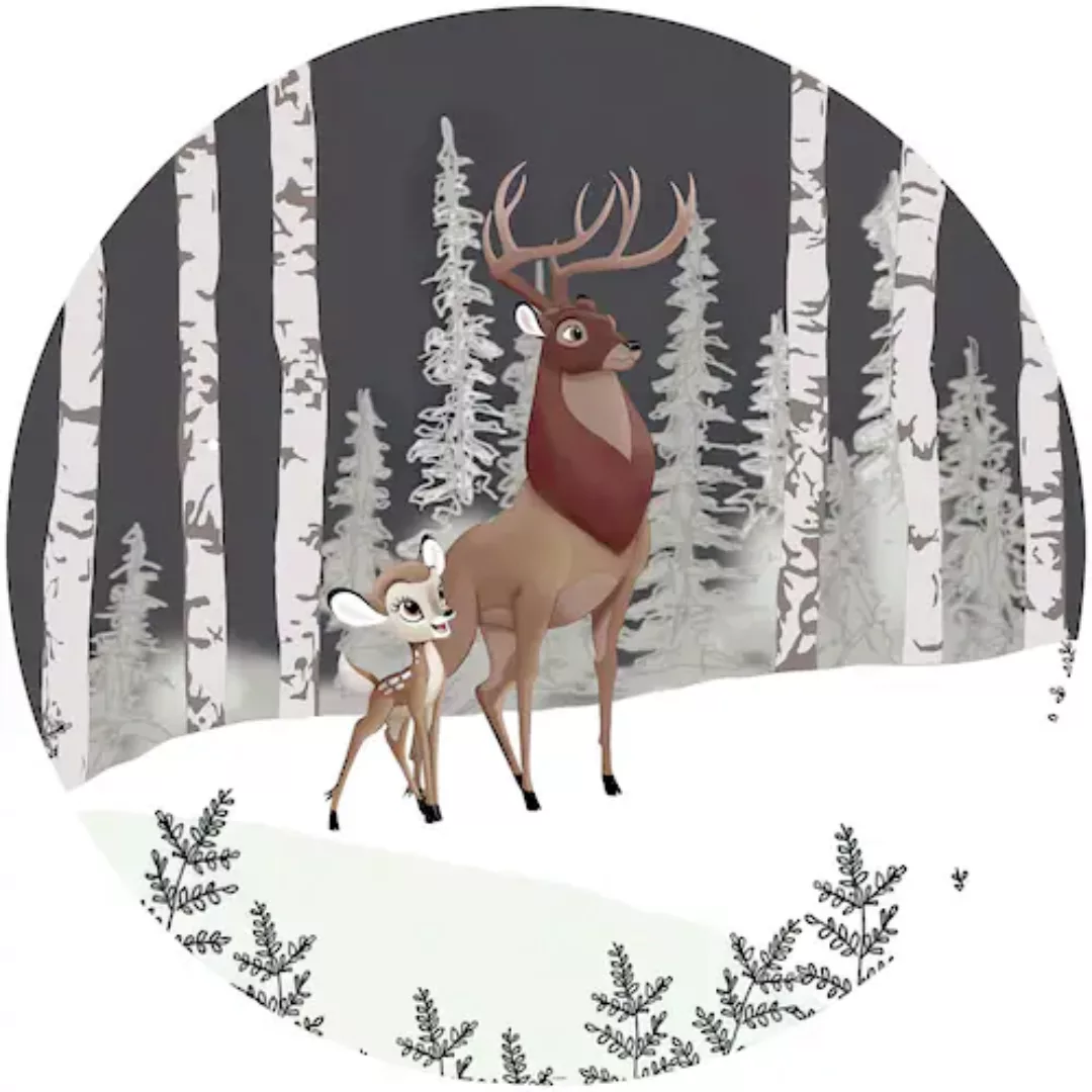 KOMAR Selbstklebende Vlies Fototapete/Wandtattoo - Bambi Great Prince - Grö günstig online kaufen