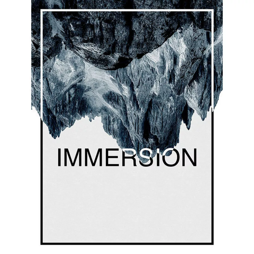 Komar Wandbild Immersion Steel Landschaft B/L: ca. 30x40 cm günstig online kaufen