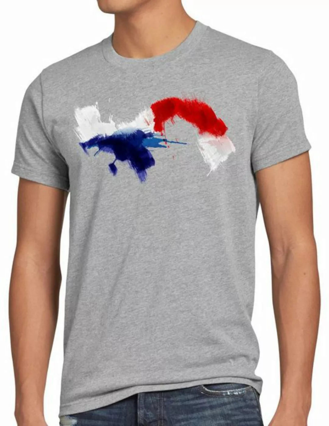 style3 Print-Shirt Herren T-Shirt Flagge Panama Fußball Sport Kanal WM EM F günstig online kaufen