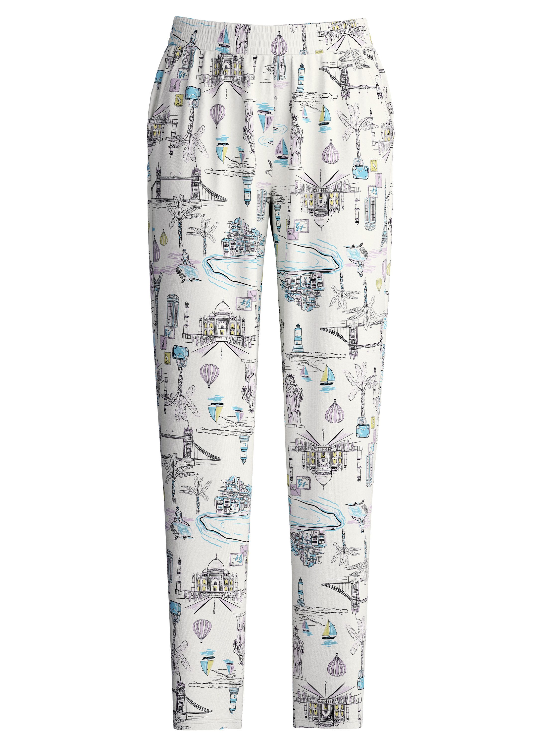 CALIDA Pyjamahose Favourites Botanic Damen (1-tlg) günstig online kaufen