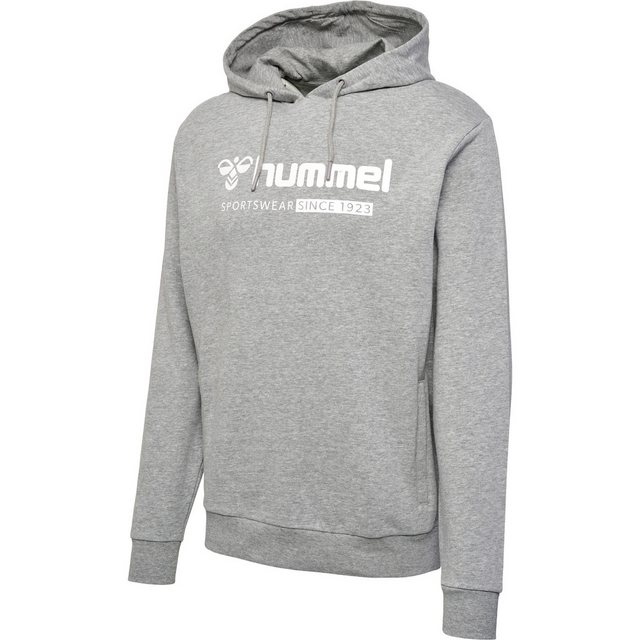 hummel Kapuzensweatshirt hml Big Logo Sweathoodie GREY MELANGE günstig online kaufen