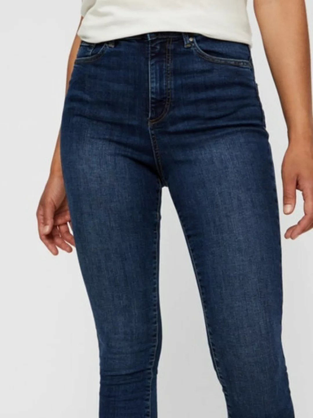 Vero Moda Skinny-fit-Jeans VMSOPHIA HW SKINNY JEANS MD BL NOOS günstig online kaufen