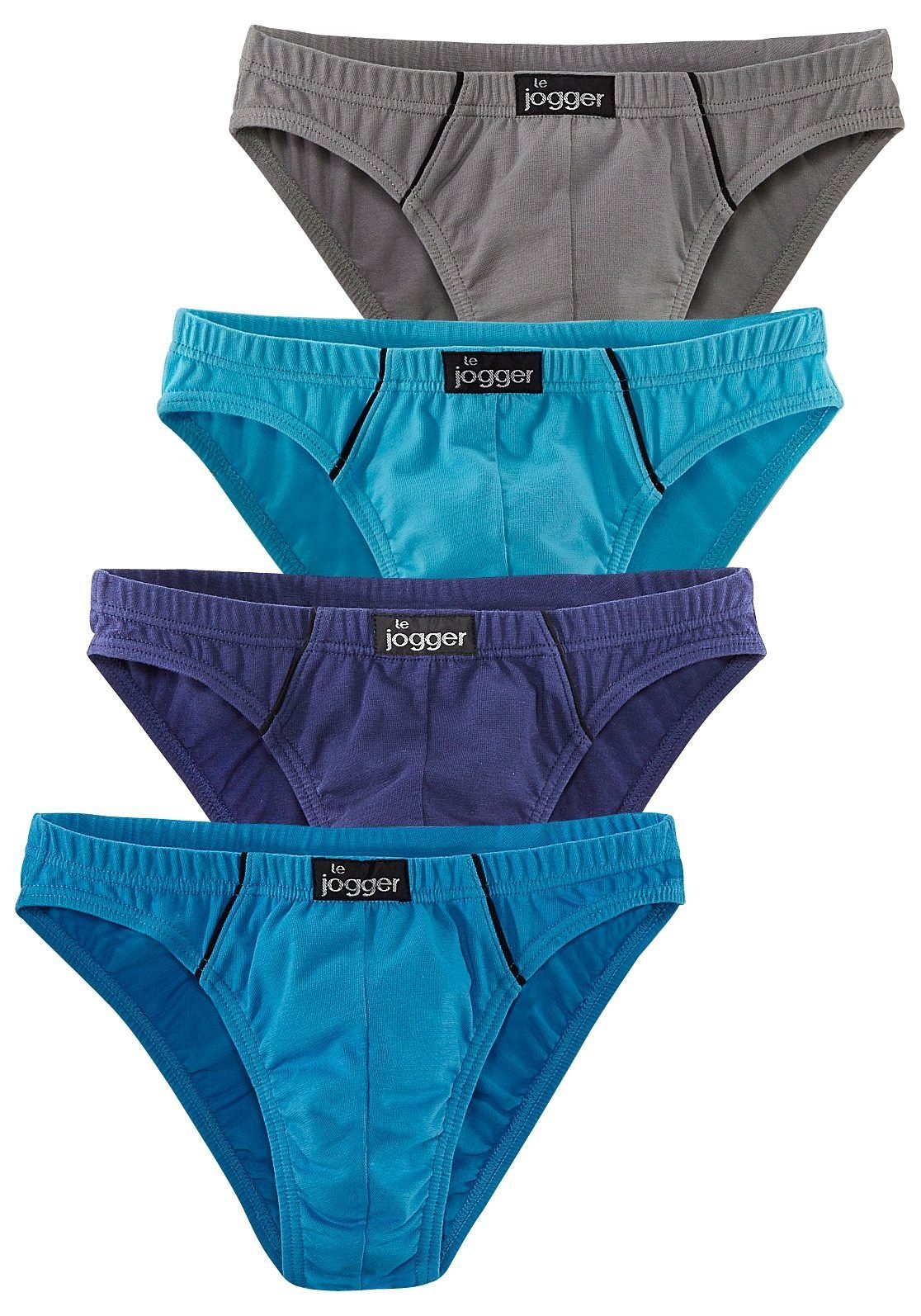 le jogger Slip "Minislip", (Packung, 4 St.), knappe Form, schöne Farben mit günstig online kaufen