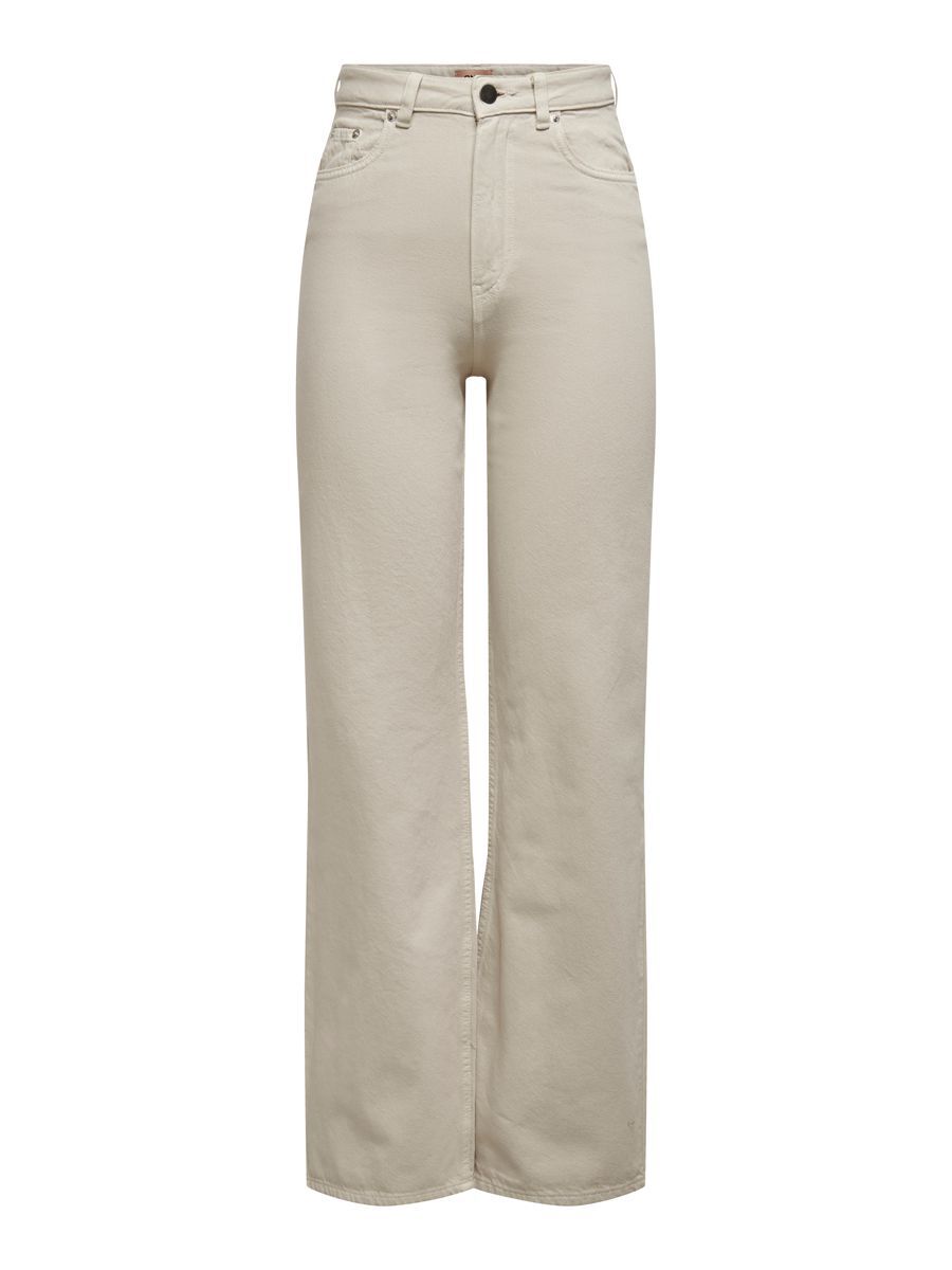 ONLY Xtra Mit Hohem Bund Hose Damen Beige günstig online kaufen