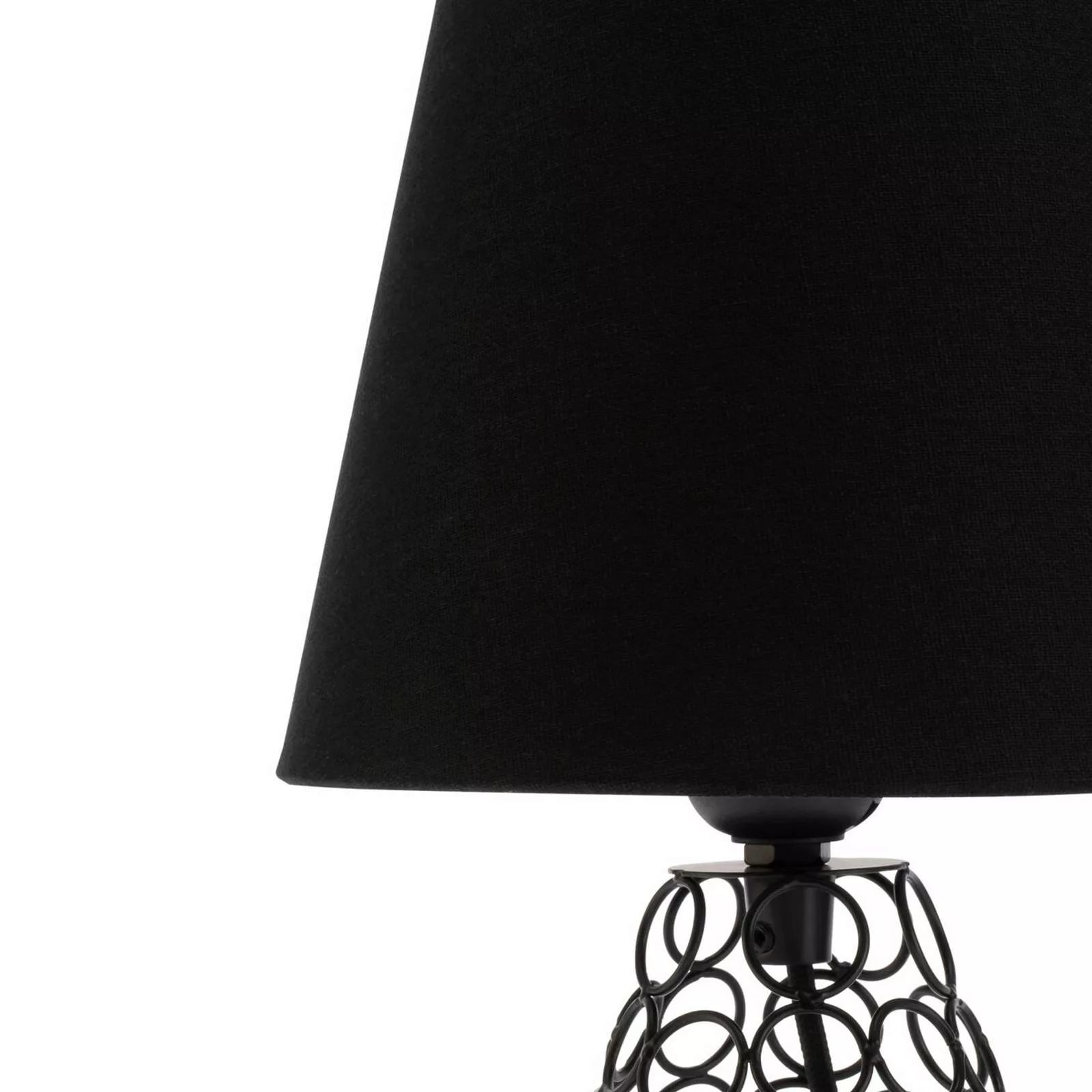 Pauleen Black Brilliance Tischlampe mit Metallfuß günstig online kaufen