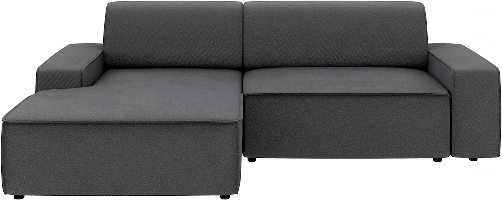 TRENDMANUFAKTUR Ecksofa "Graz, wahlweise mit Sitzvorschub und Bettkasten, L günstig online kaufen