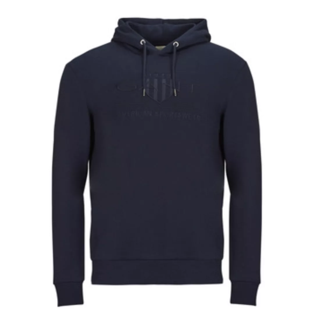 Gant Kapuzensweatshirt TONAL ARCHIVE SHIELD mit Bündchen an Ärmel und Saum günstig online kaufen