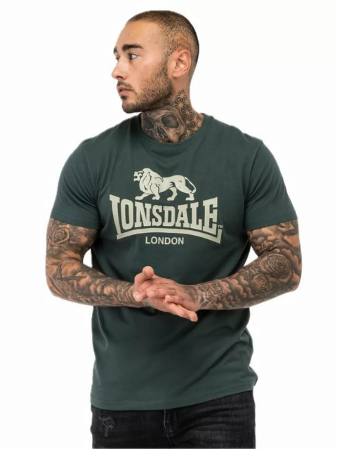 Lonsdale T-Shirt Lonsdale Herren T-Shirt St. Erney günstig online kaufen