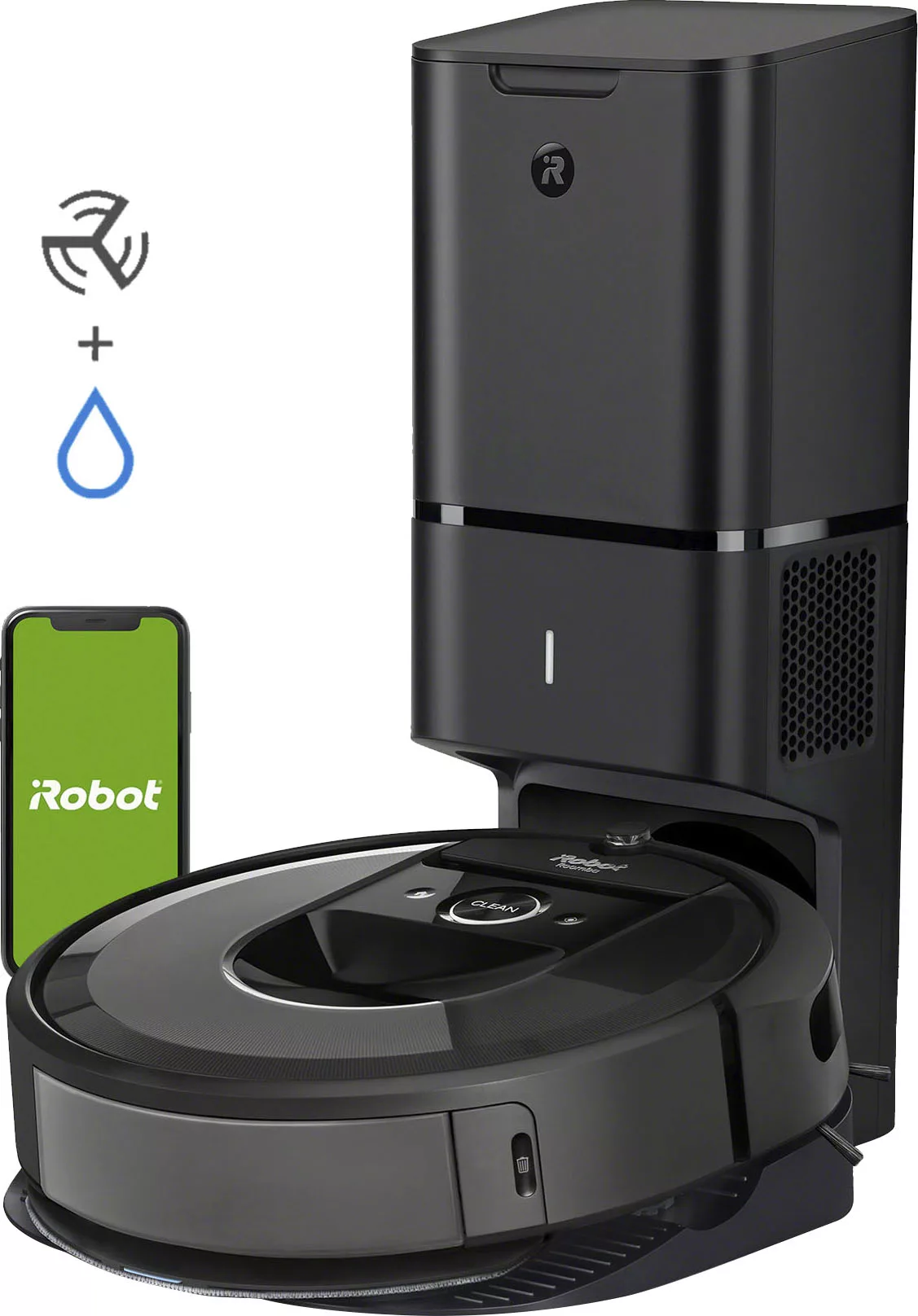 iRobot Saugroboter »Roomba Combo i8+ (i857840) inkl. autom. Absaugstation« günstig online kaufen