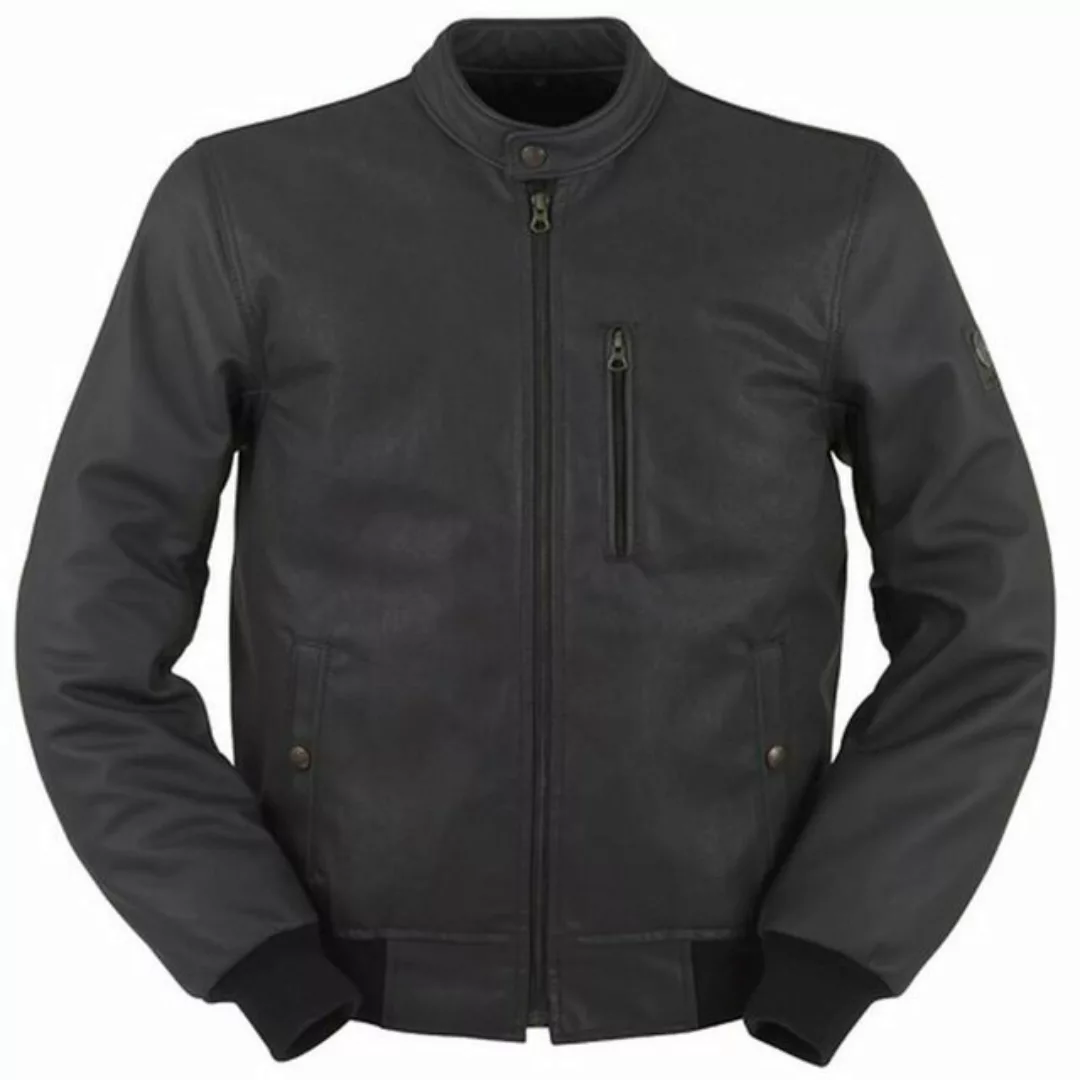 Furygan Motorradjacke Furygan Clark Leder-/Wachsjacke schwarz XL günstig online kaufen