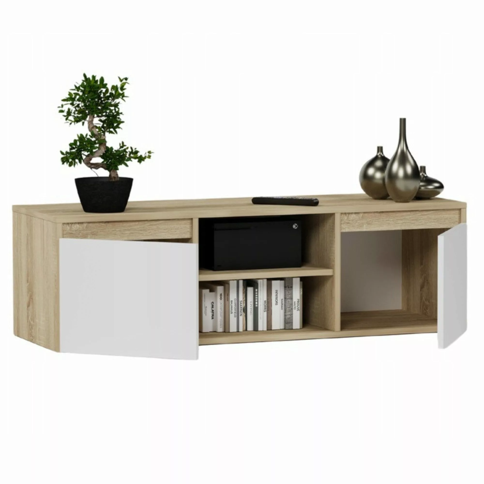 Home Collective TV-Schrank Lowboard Fernsehschrank mit günstig online kaufen
