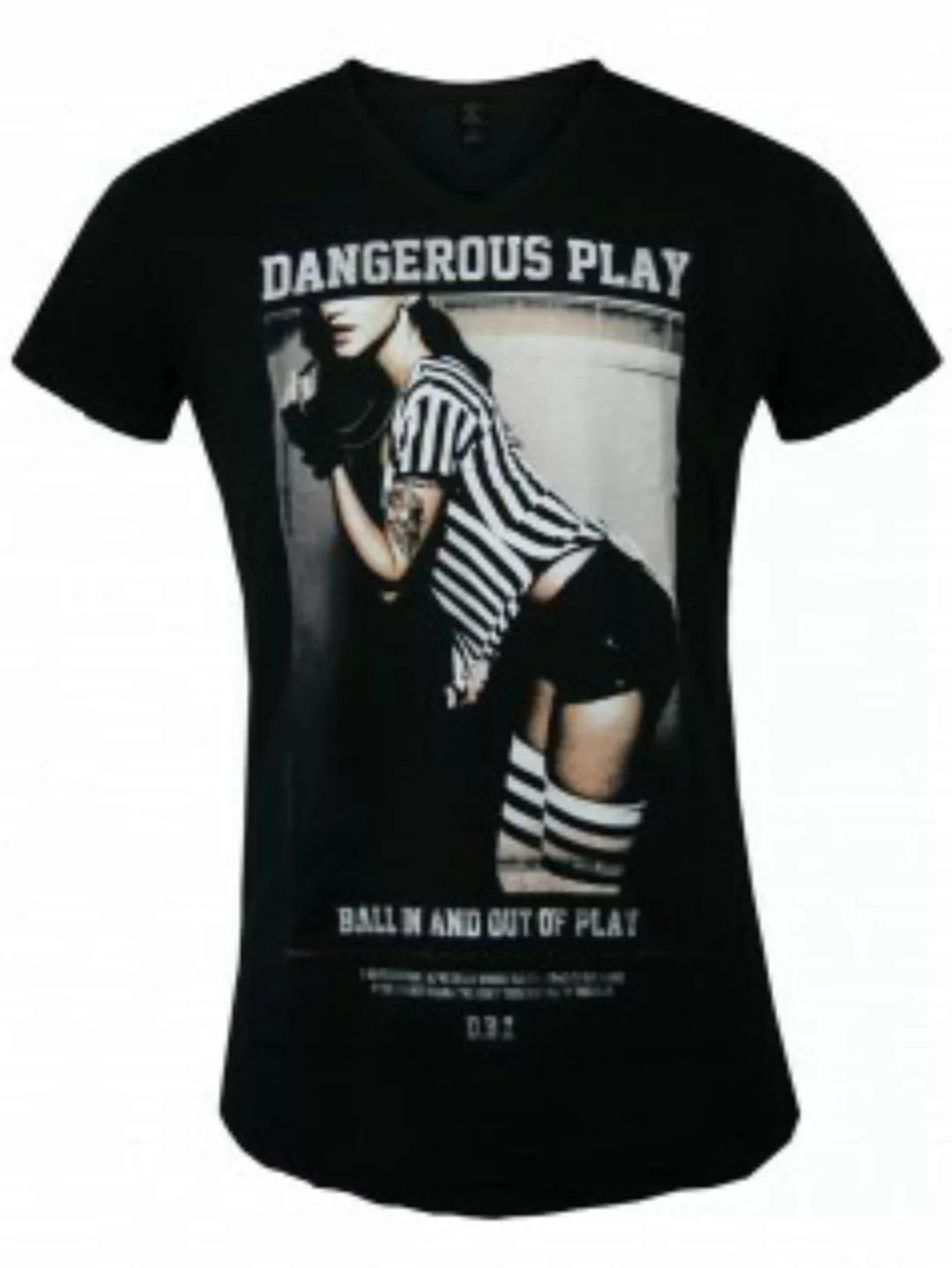 Death By Zero Herren Shirt Dangerous Play (XL) (schwarz) günstig online kaufen