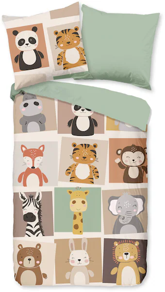 PURE luxury collection Kinderbettwäsche »Ranger«, Mikrofaser, 135x200, 2 Te günstig online kaufen
