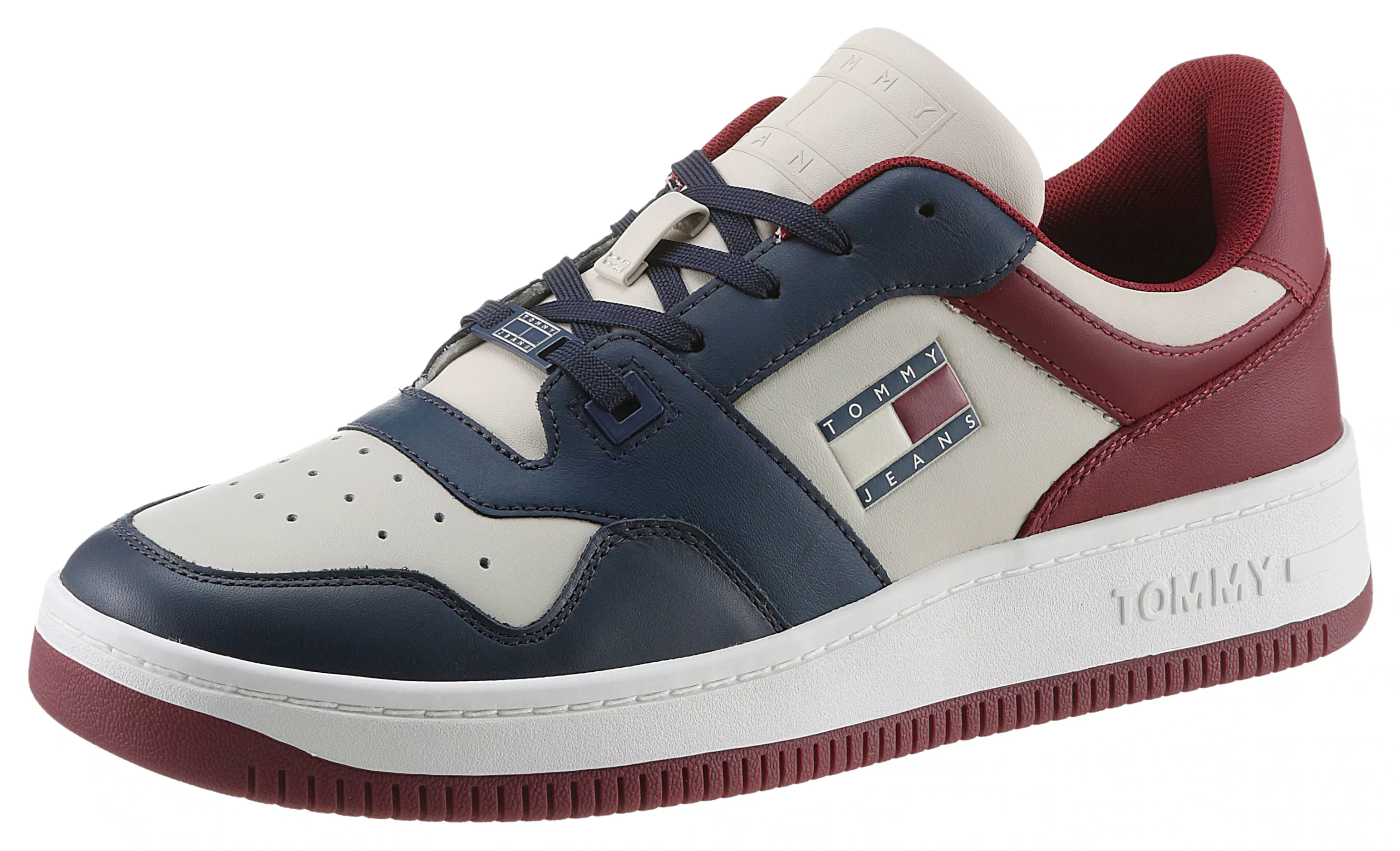 Tommy Jeans Sneaker "TJM BASKET PREMIUM COLOR", mit Kontrastbesätzen günstig online kaufen