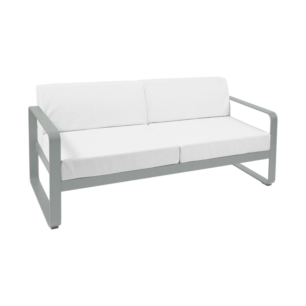 Bellevie Lounge-Sofa 2-Sitzer C7 Lapilligrau 81 Grauweiß günstig online kaufen