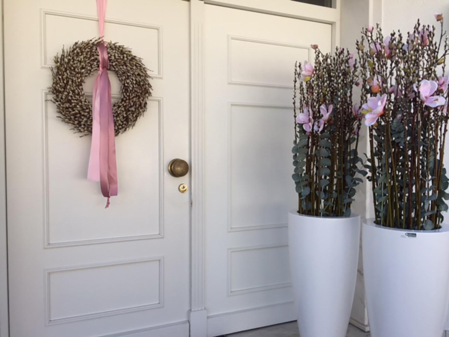 Premium Pandora Pflanzgefäß Ø 50 cm, Höhe 90 cm weiß günstig online kaufen
