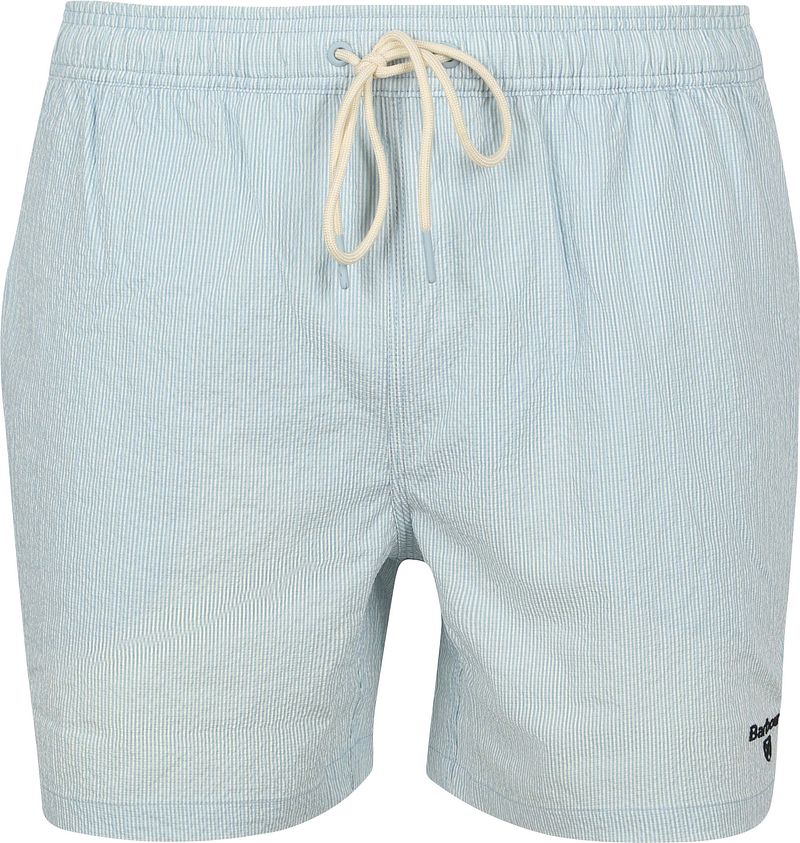 Barbour Badeshort Somerset Hellblau - Größe XL günstig online kaufen
