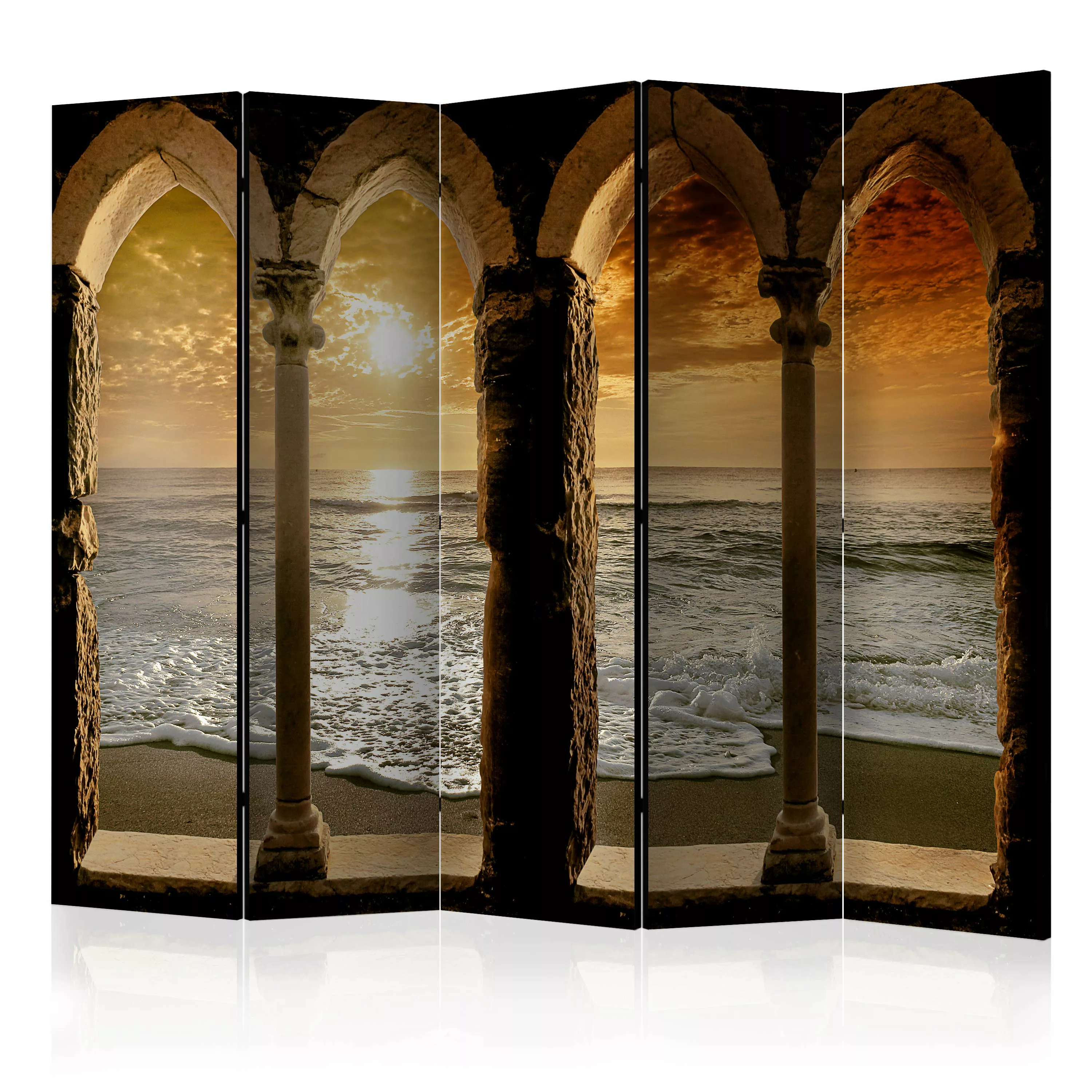 5-teiliges Paravent - Idyll Ii [room Dividers] günstig online kaufen