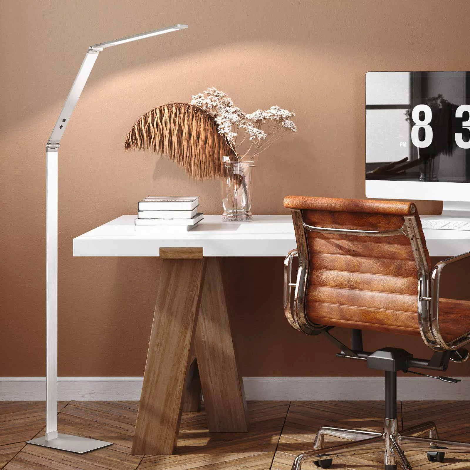 FISCHER & HONSEL LED Stehlampe »Geri«, 1 flammig-flammig günstig online kaufen