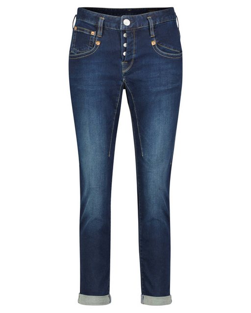 Herrlicher 7/8-Jeans "Shyra Cropped Reused Denim", mit tiefsitzenden Tasche günstig online kaufen