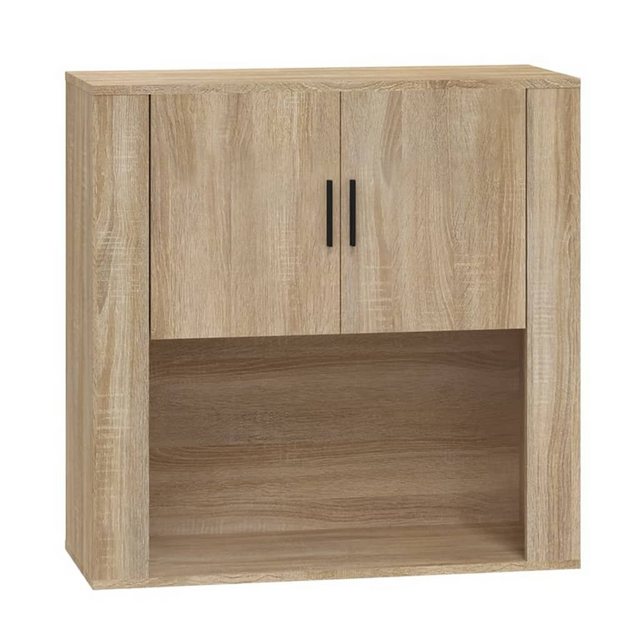 Vidaxl Wandschrank Sonoma-eiche 80x33x80 Cm Holzwerkstoff günstig online kaufen