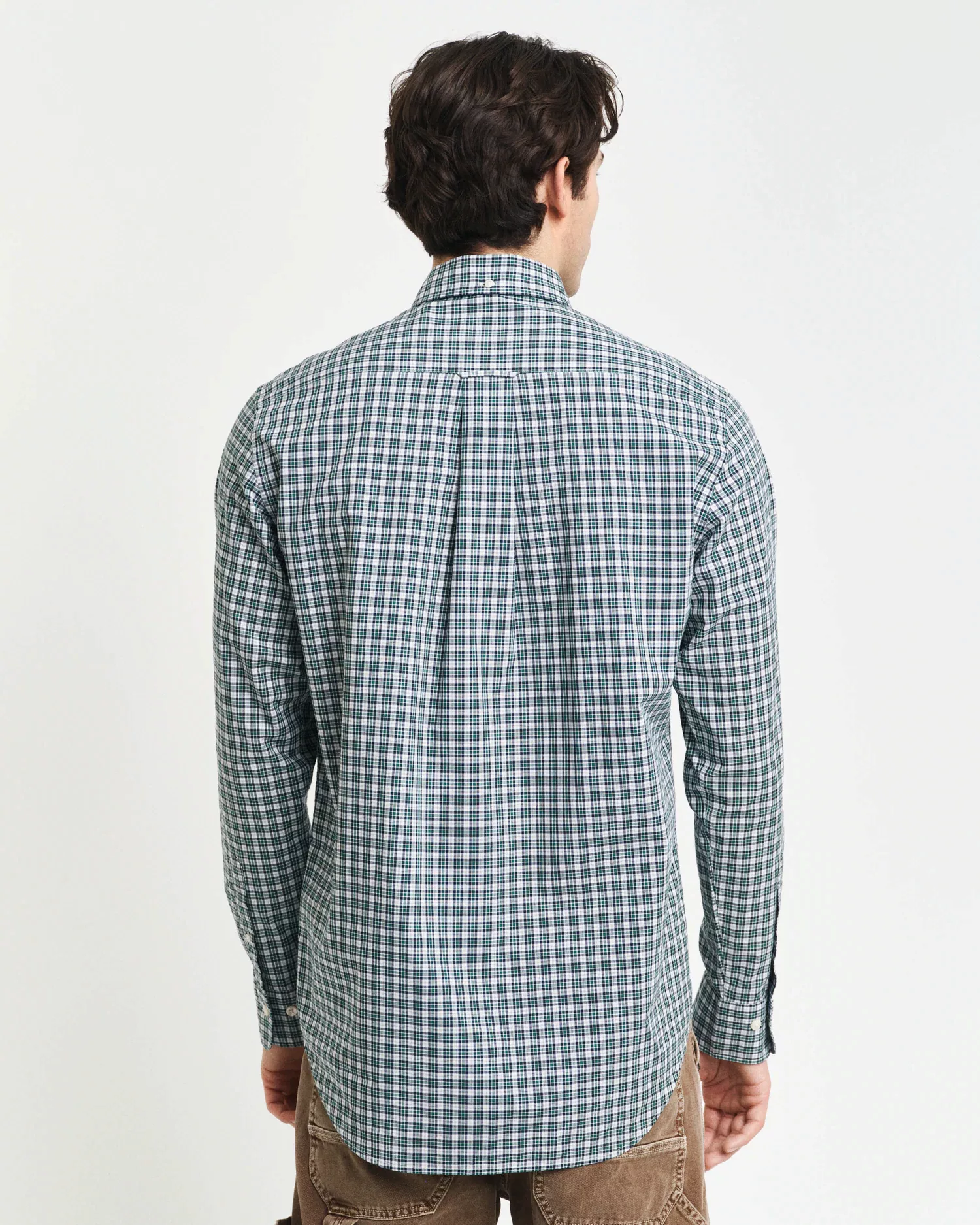 Gant Langarmhemd REG POPLIN SMALL CHECK SHIRT Regular Fit Popeline Hemd mit günstig online kaufen