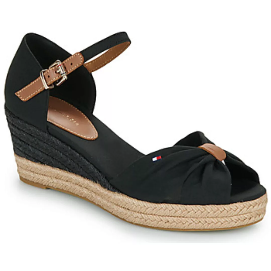 Tommy Hilfiger  Espadrilles BASIC OPEN TOE MID WEDGE günstig online kaufen