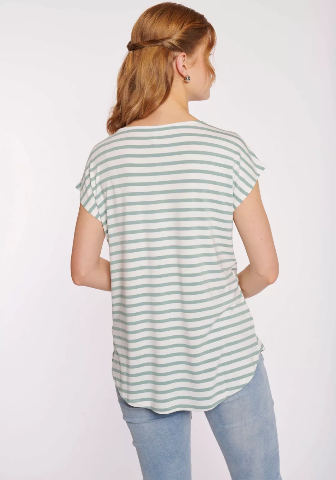 HaILY’S Kurzarmshirt "SS V TP Em44ma" günstig online kaufen