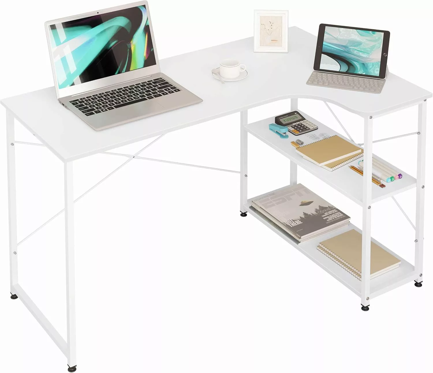 Woltu Schreibtisch (1-St), aus Holz und günstig online kaufen