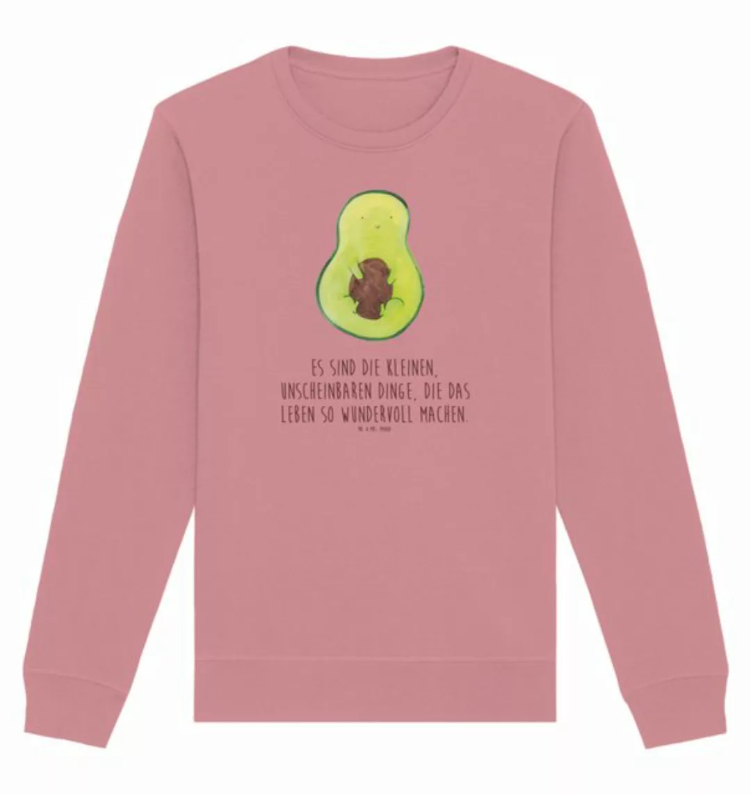 Mr. & Mrs. Panda Longpullover Größe M Avocado Kern - Canyon Pink - Geschenk günstig online kaufen