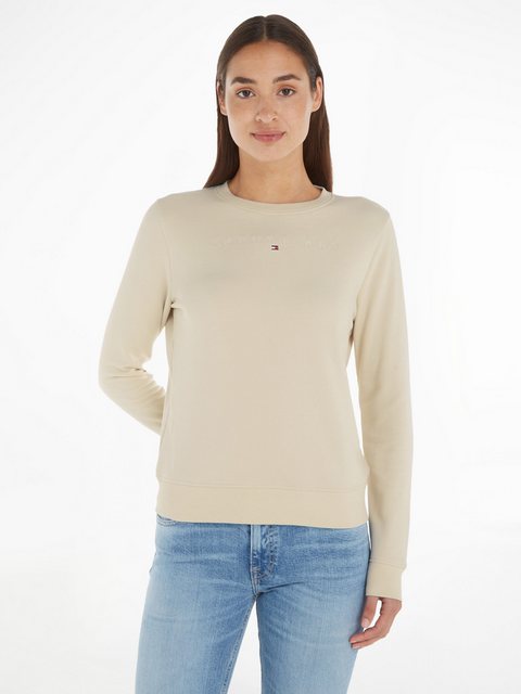 Tommy Jeans Curve Sweatshirt TJW REG LINEAR CREW EXT in Großen Größen mit L günstig online kaufen