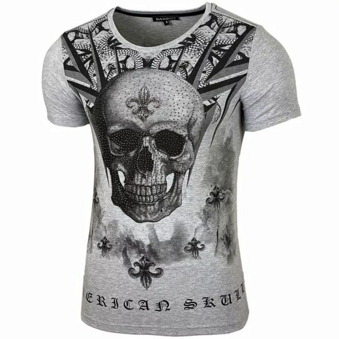 Baxboy T-Shirt Baxboy T-Shirt mit aufwendigem Strass-Design günstig online kaufen