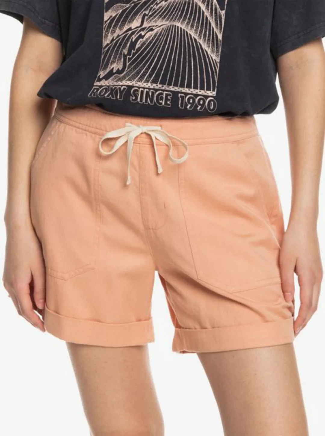 Roxy Shorts Sweetest Life - Casual-Shorts mit elastischem Bund für Frauen günstig online kaufen