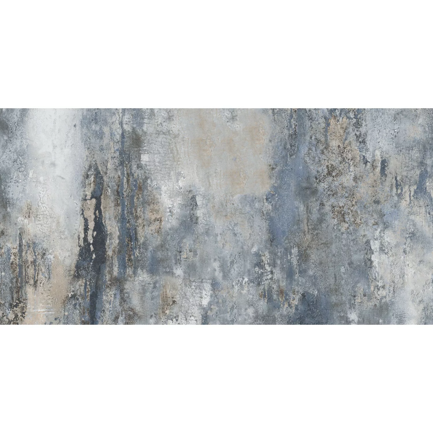 Bodenfliese Feinsteinzeug Art Blue Glasiert Poliert 60 x 120 x 0,9cm günstig online kaufen