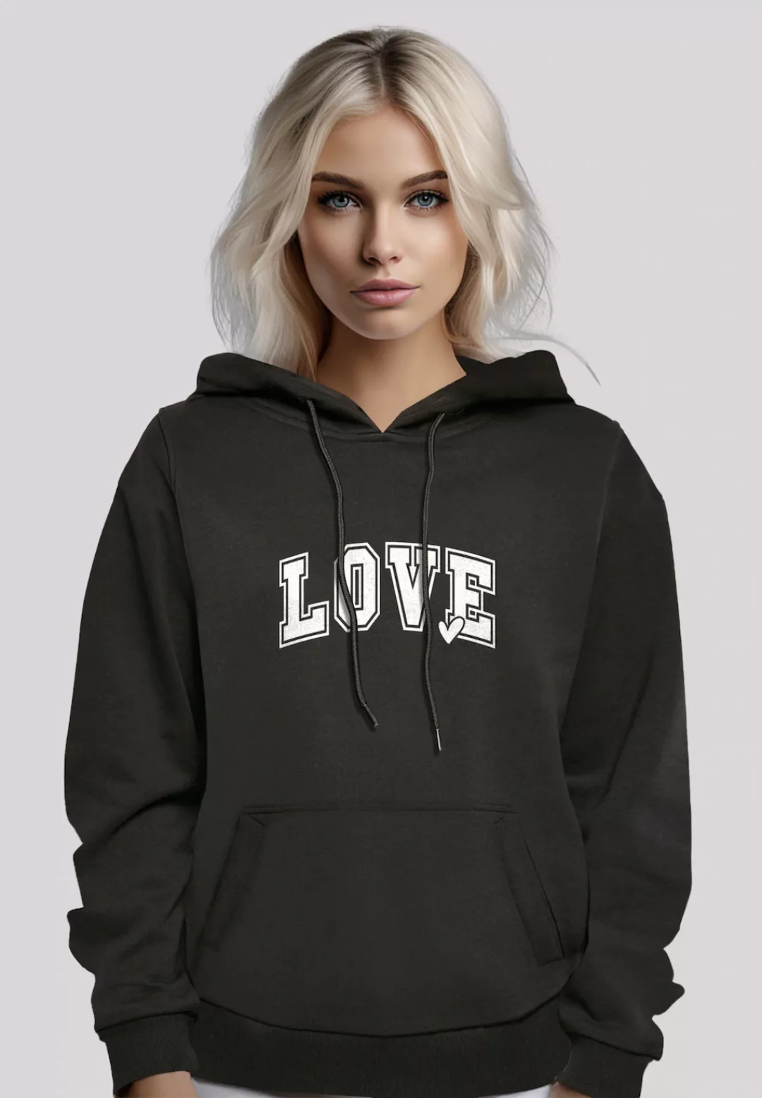 F4NT4STIC Kapuzenpullover "Love University Valentinstag Herz", Premium Qual günstig online kaufen