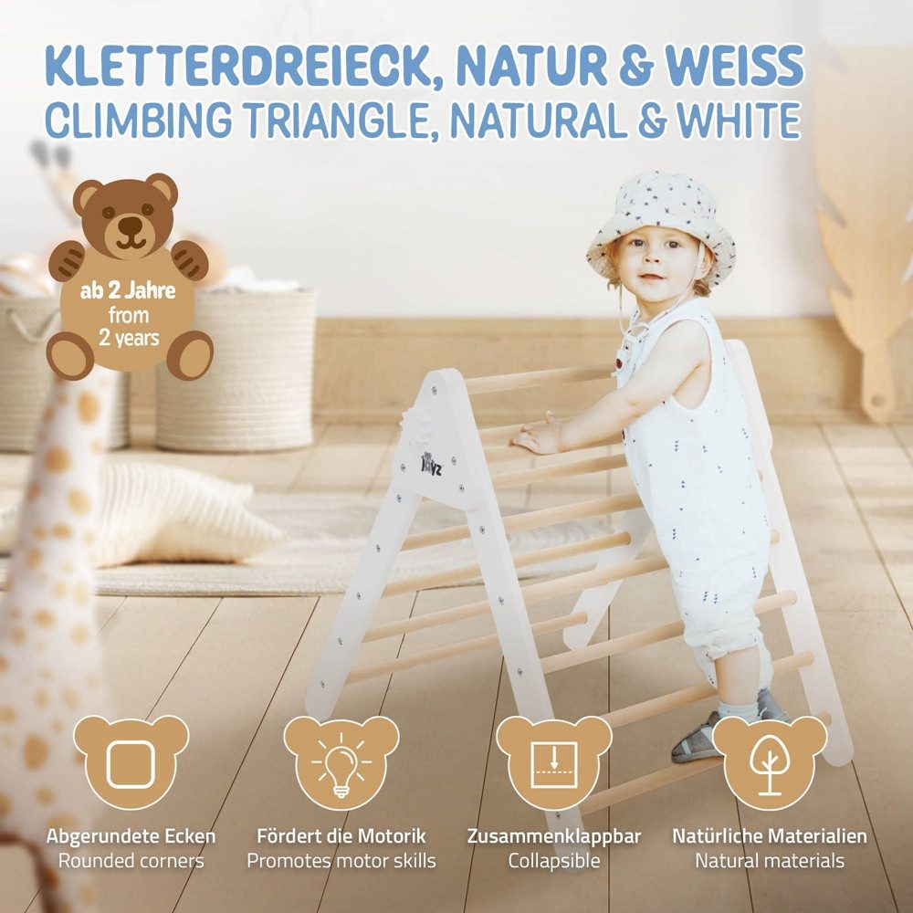Joyz Klettergerüst Indoor Holz Spielplatz Motorik günstig online kaufen