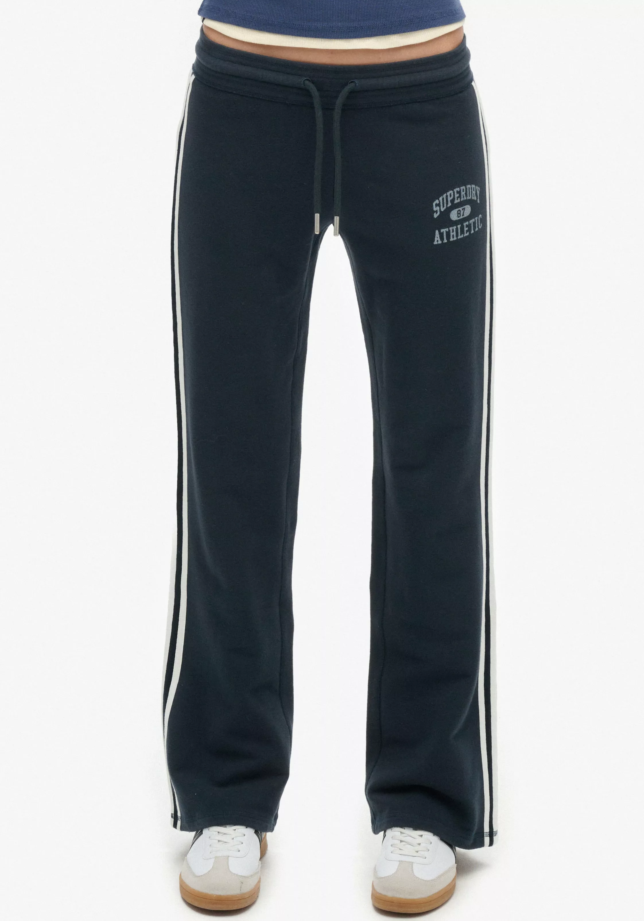 Superdry Sweathose "ATHLETIC STRIPE FLARE JOGGER", Jogginghose mit Streifen günstig online kaufen