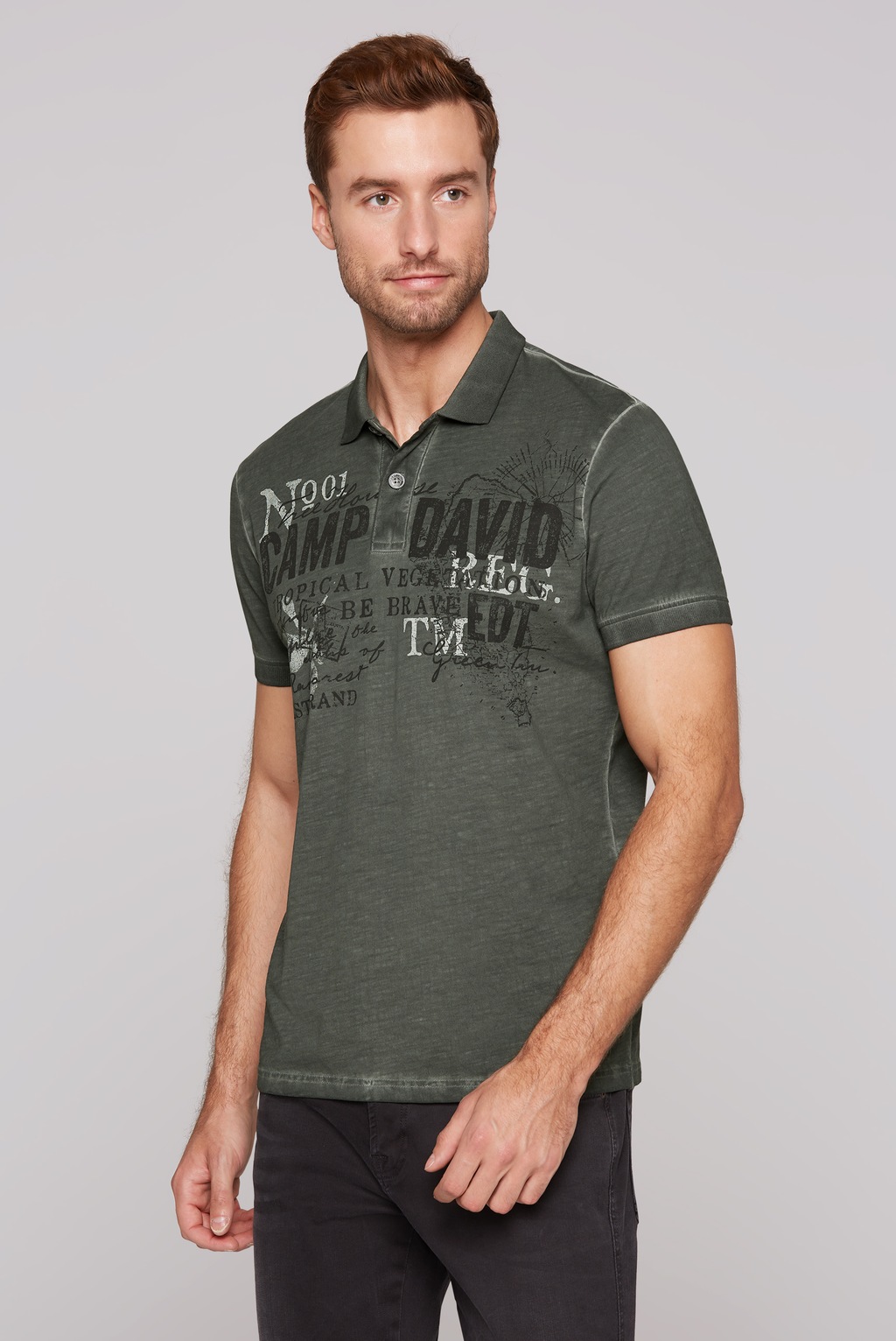 CAMP DAVID Poloshirt, aus Baumwolle günstig online kaufen
