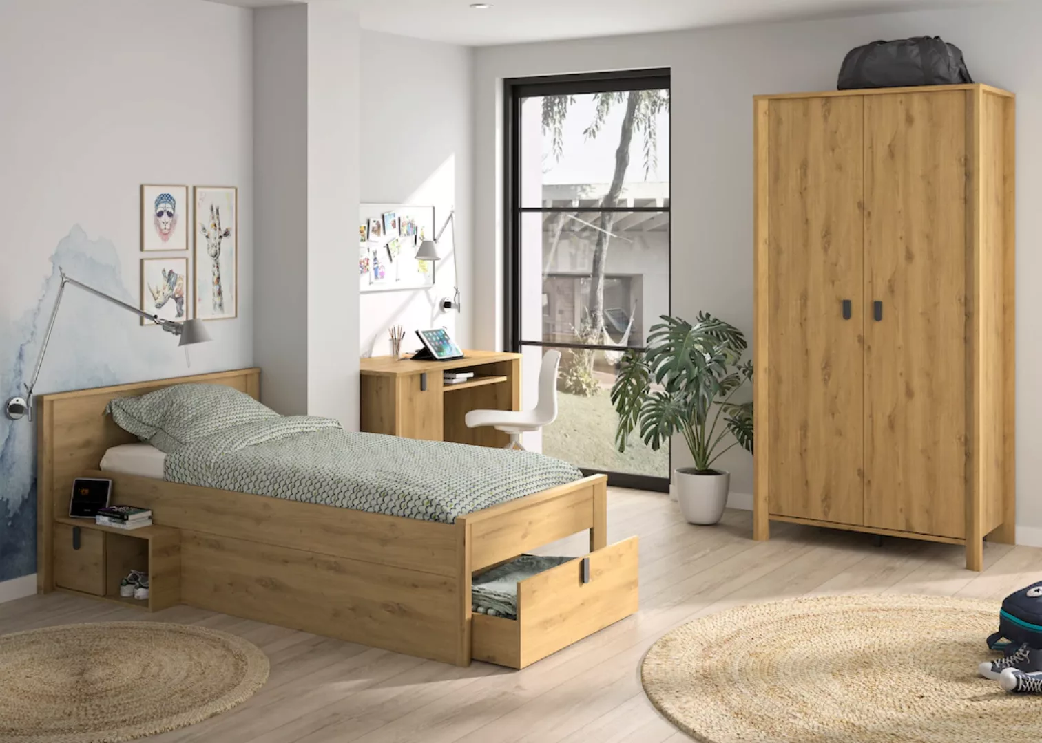 Gami Schlafzimmer-Set, (3 tlg.) günstig online kaufen