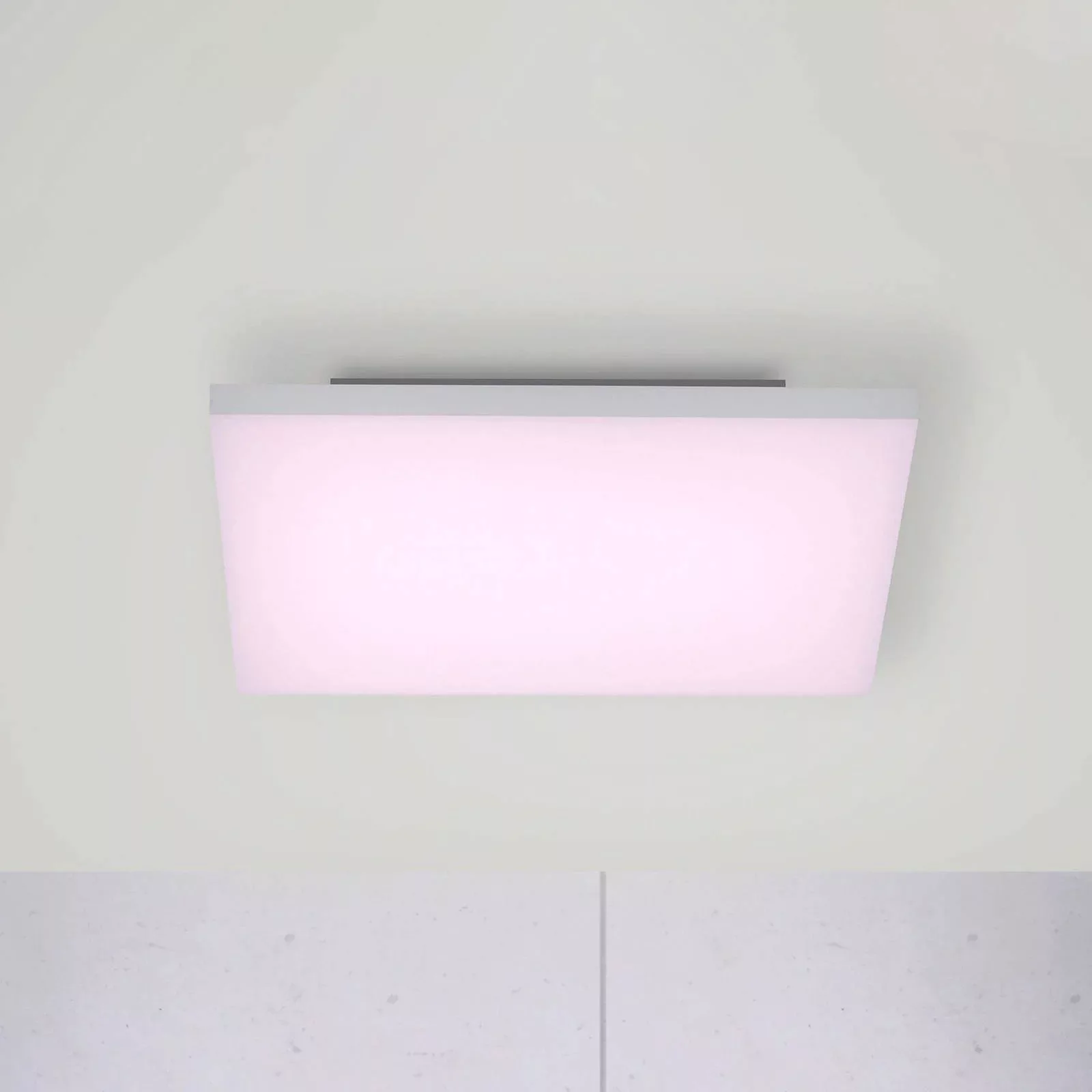 Paul Neuhaus Q-FRAMELESS Deckenlampe RGBW 45x45cm günstig online kaufen