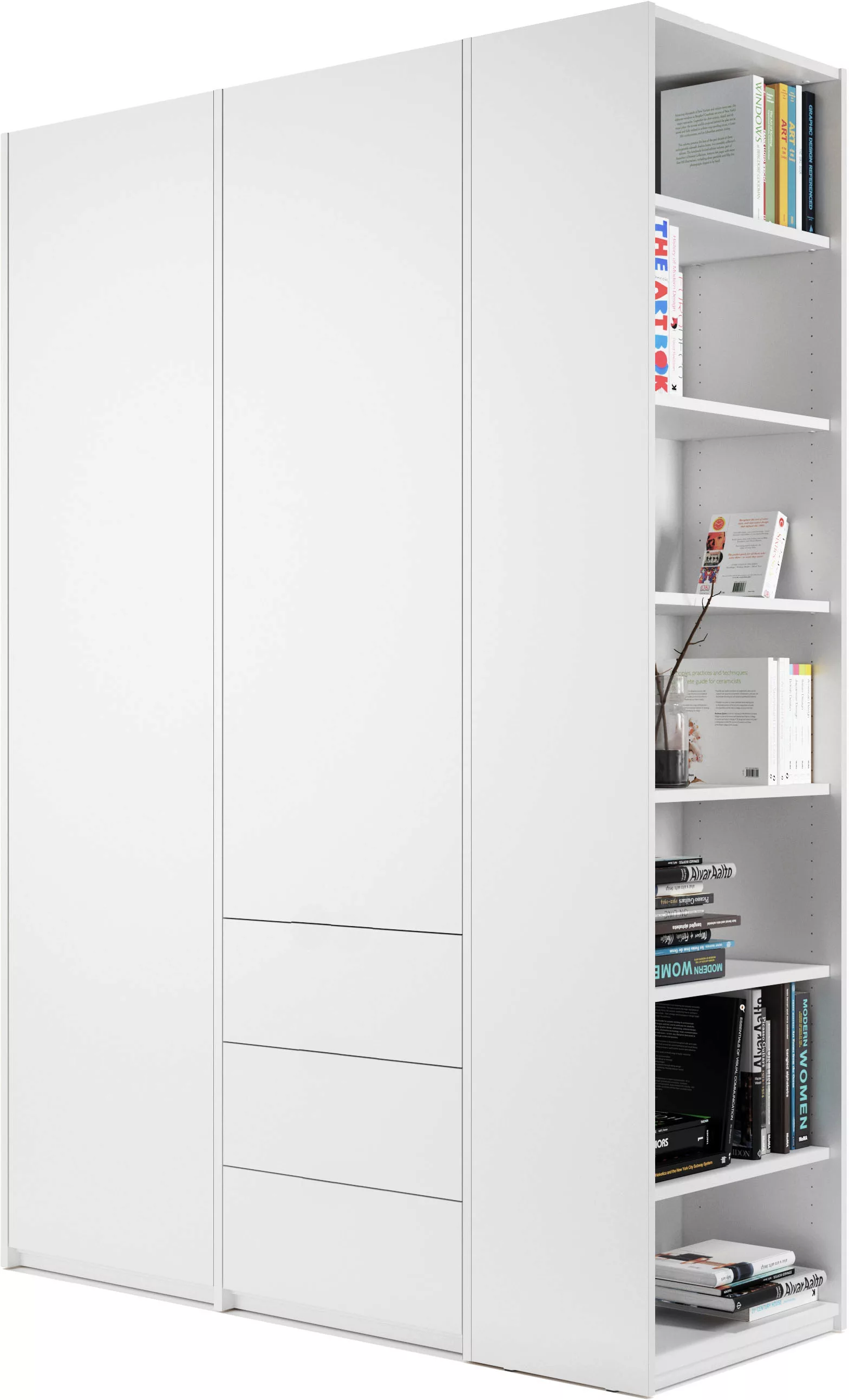 Müller SMALL LIVING Kleiderschrank »Modular Plus Variante 2«, inklusive 3 k günstig online kaufen