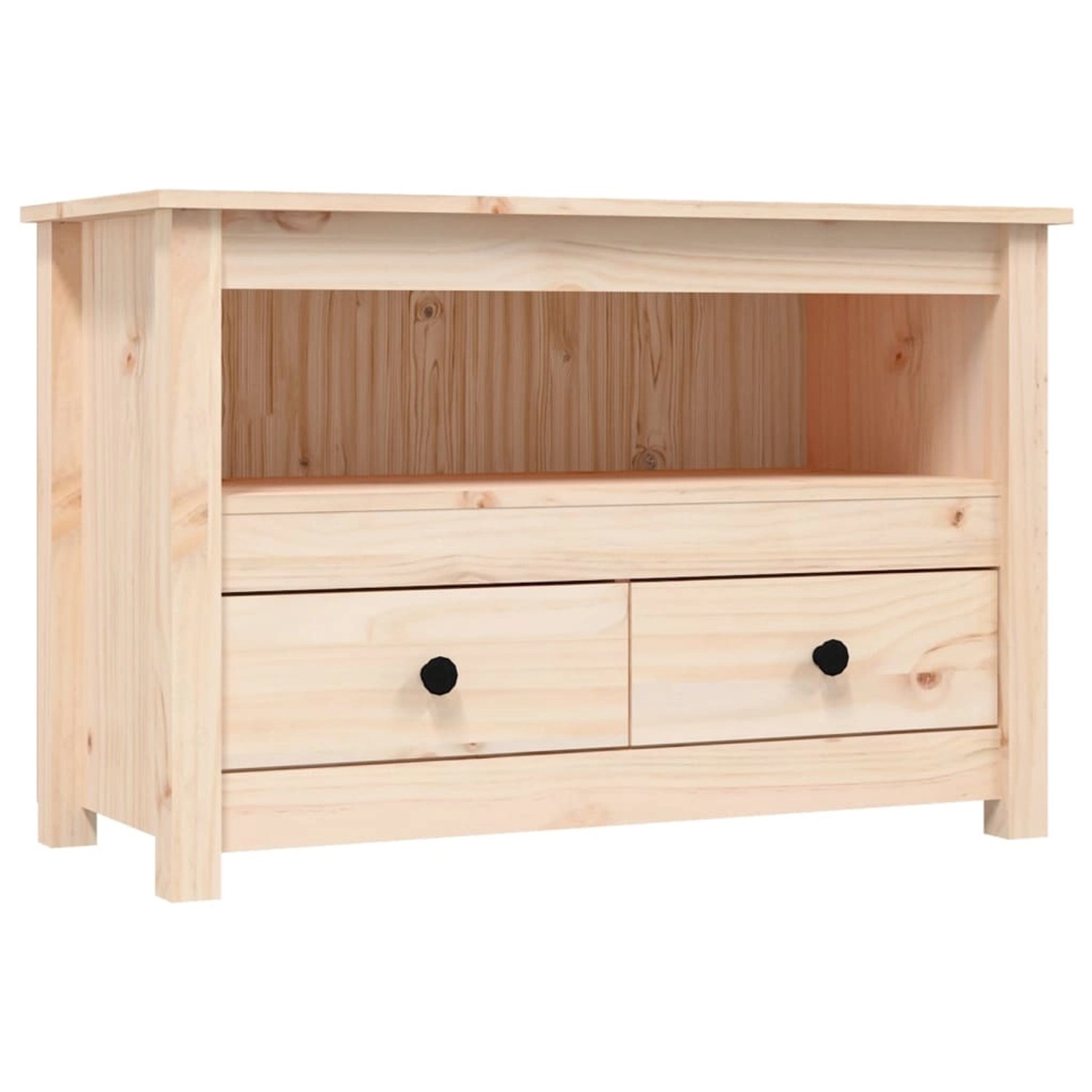 vidaXL TV-Schrank TV-Schrank 79x35x52 cm Massivholz günstig online kaufen