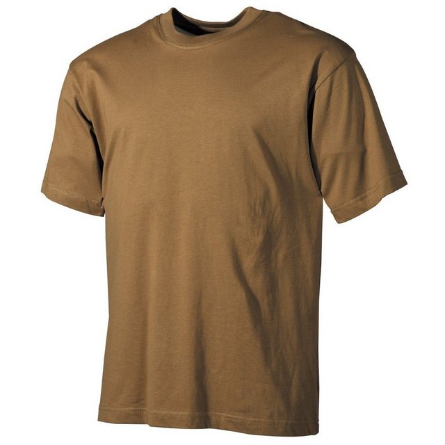 MFH T-Shirt US T-Shirt, halbarm, 170 g/m², coyote tan günstig online kaufen