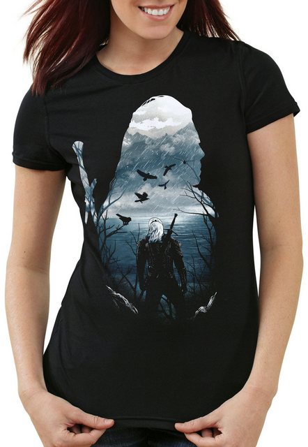 style3 T-Shirt Vorhersehung des Hexers temerien geralt riva der hexer the w günstig online kaufen