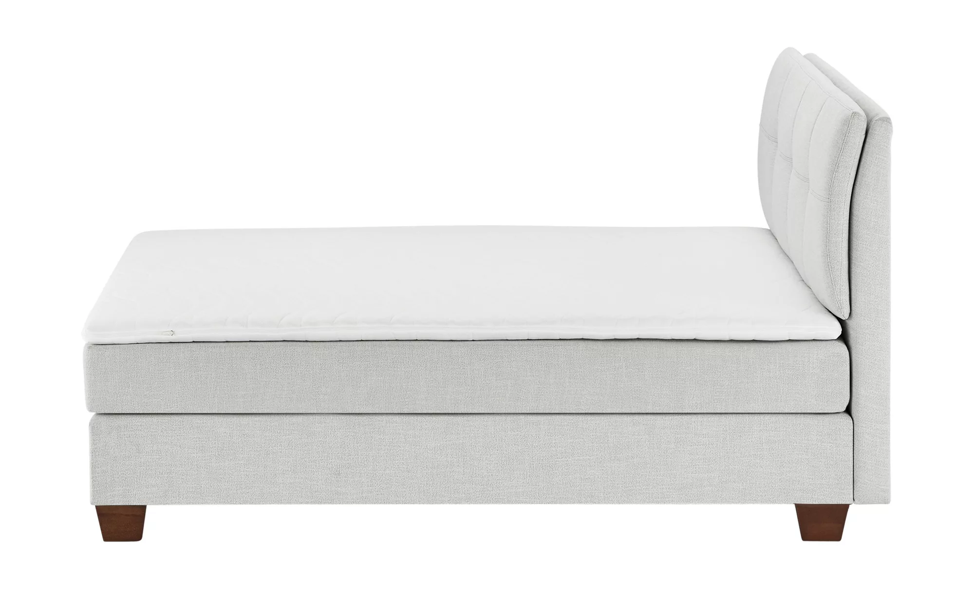 SKAGEN BEDS Boxspringbett  Vegg ¦ grau ¦ Maße (cm): B: 205 H: 112,5 Betten günstig online kaufen