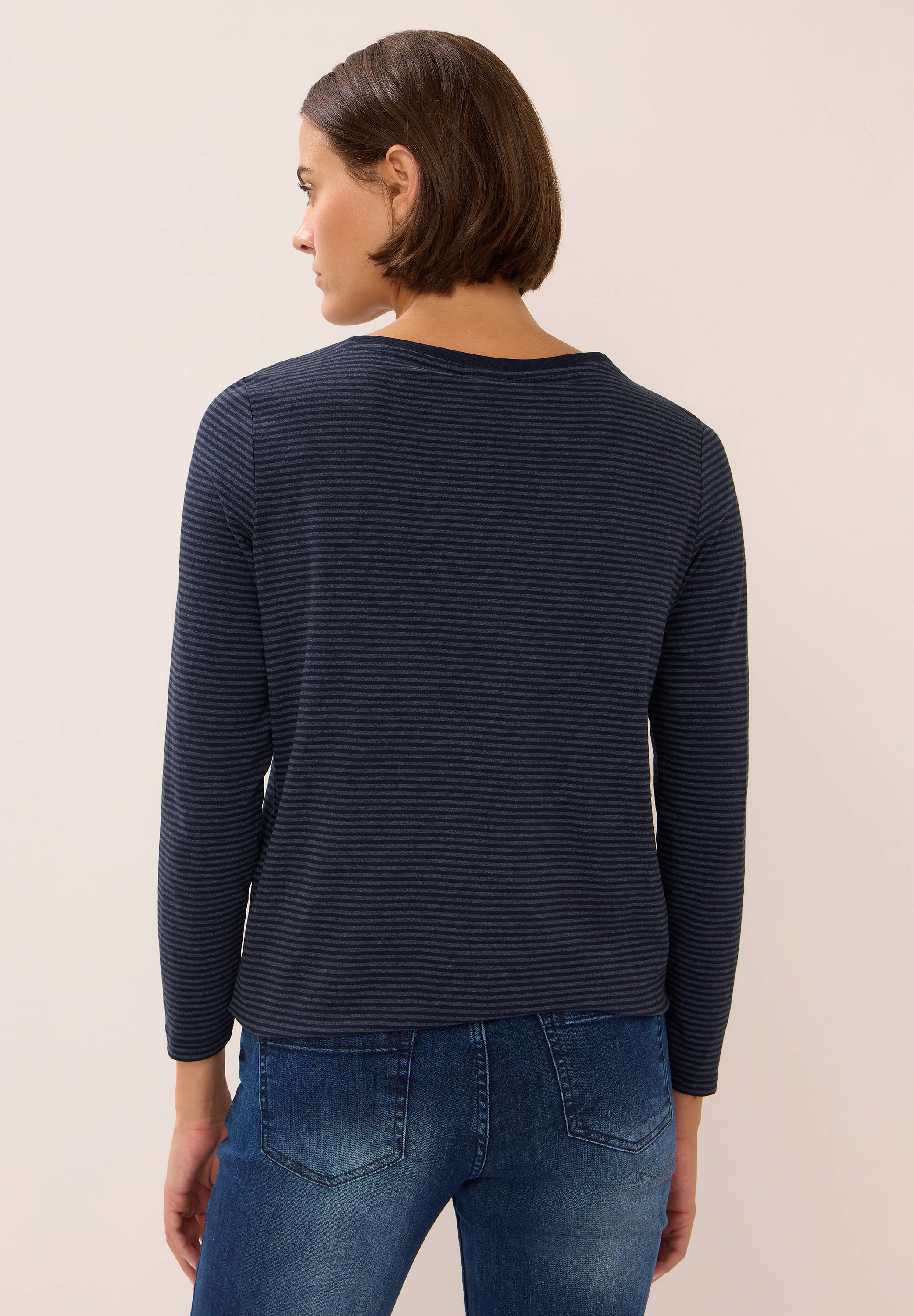 Cecil Langarmshirt, im soften Baumwoll-Mix günstig online kaufen