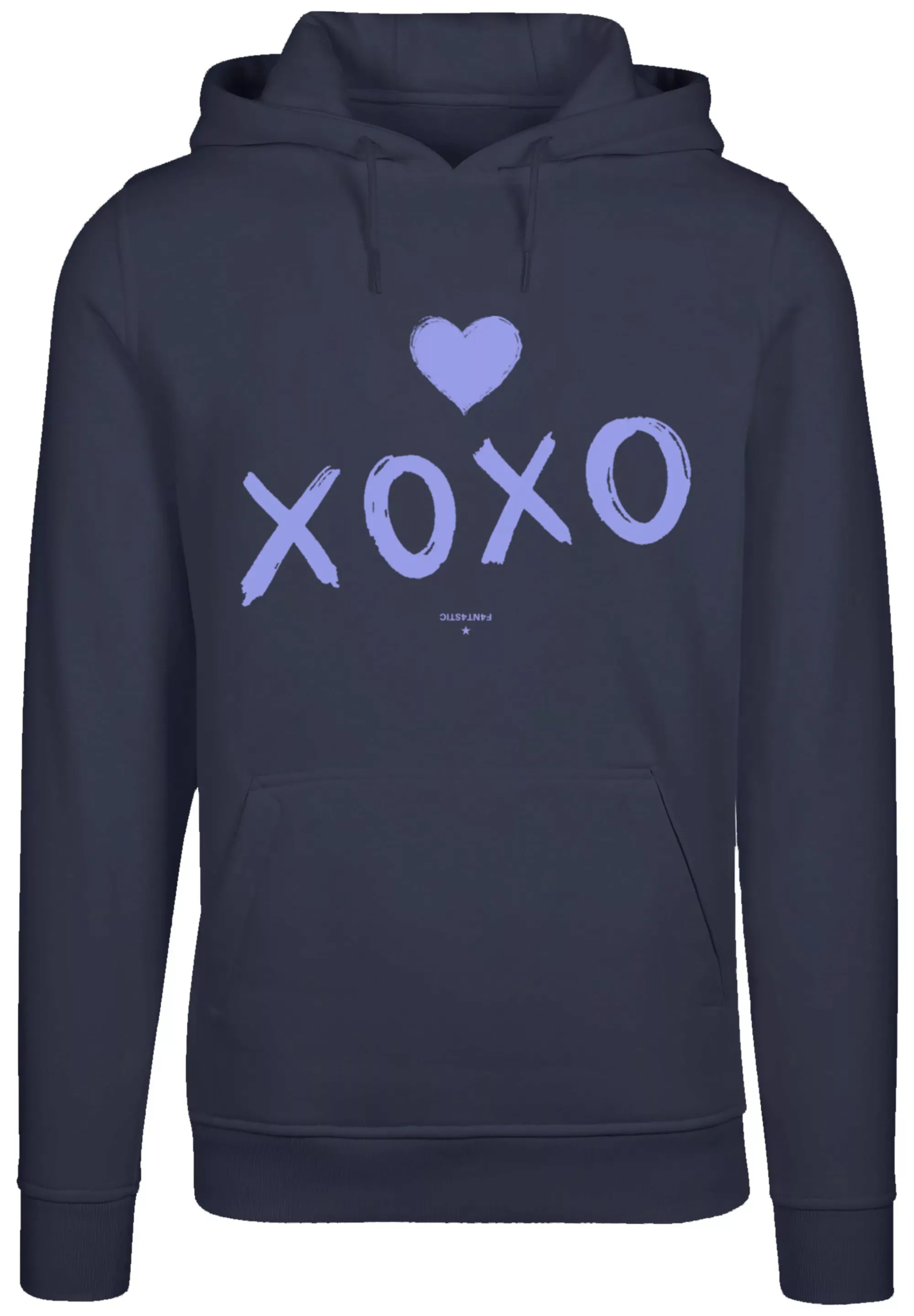 F4NT4STIC Kapuzenpullover "Valentinstag xoxo", Hoodie, Warm, Bequem günstig online kaufen